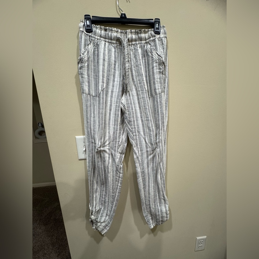 Striped Black and White pants